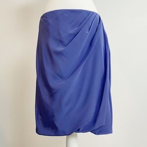 NWT Natori Silk Knee-Length/Mini Bubble Skirt, 14